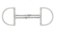 Centaur Double Twisted Wire King Dee Snaffle Bit