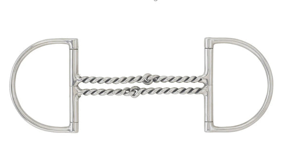 Centaur Double Twisted Wire King Dee Snaffle Bit