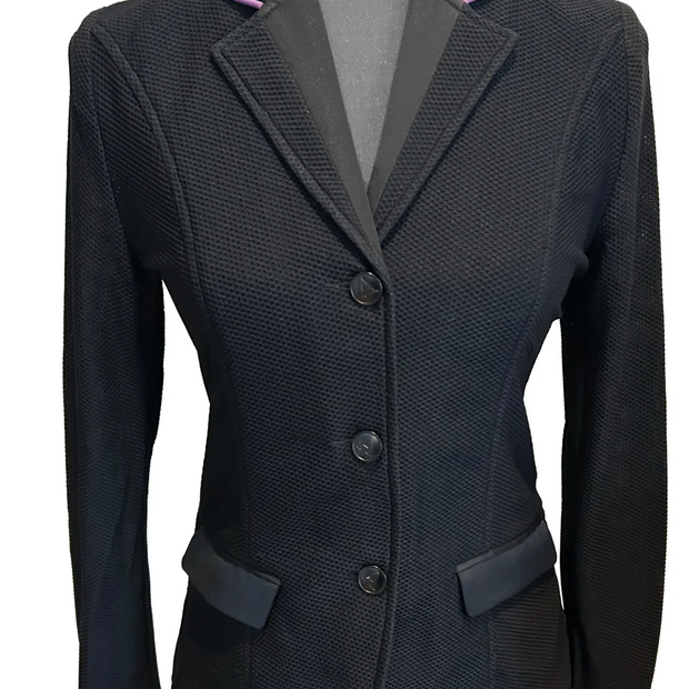 Anademi Mesh Show Coat w/Piping
