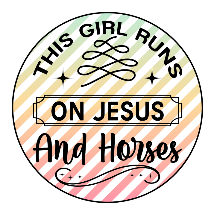 Girls Run on Jesus and Horses