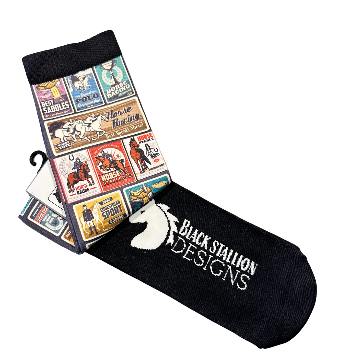 Black Stallion Designs - Equestrian Boot Socks