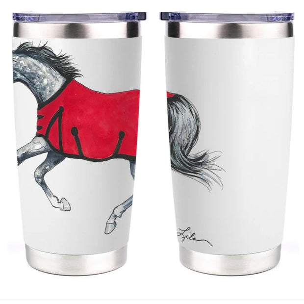 AWST Int'l 20 oz Stainless Steel Tumbler-Lila