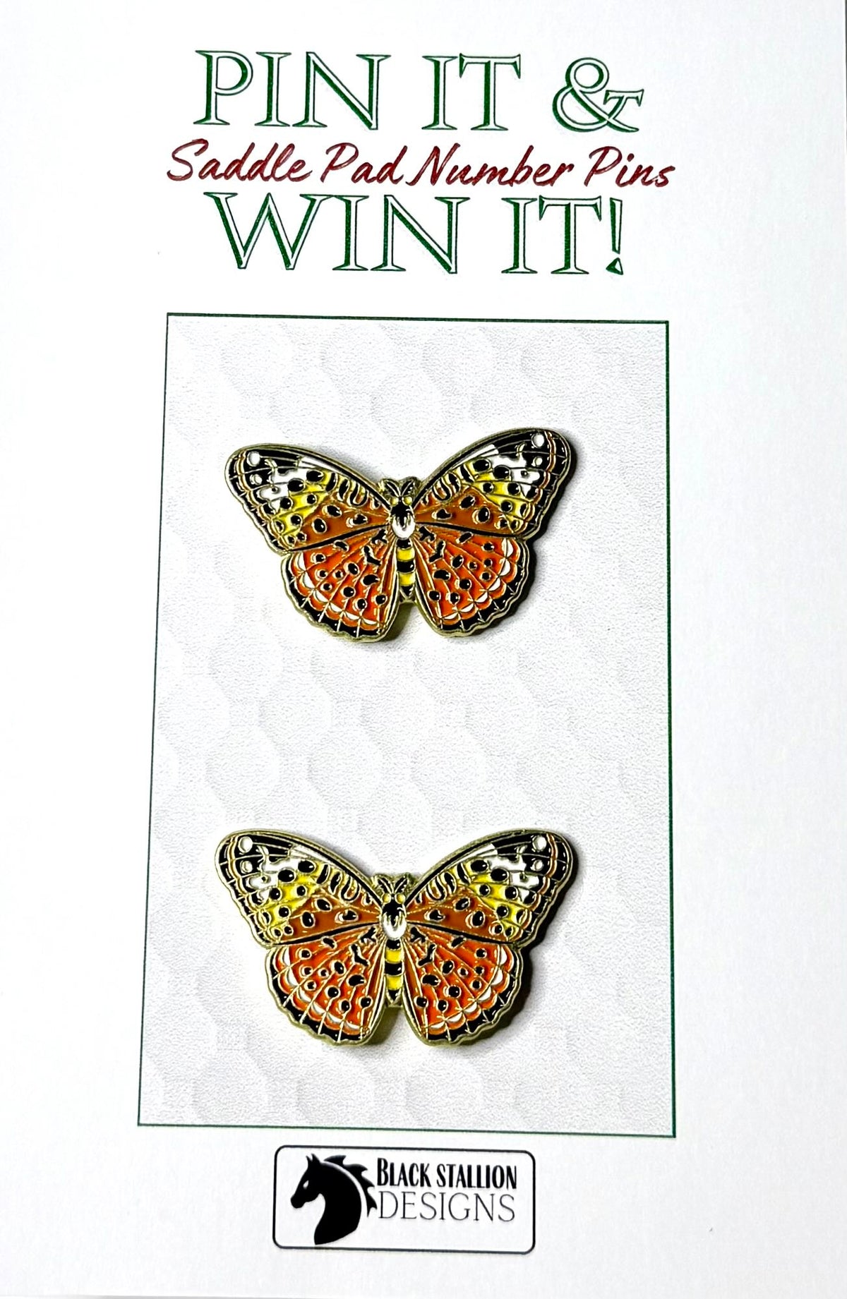 Pin It & Win It Saddle Pad Number Pins