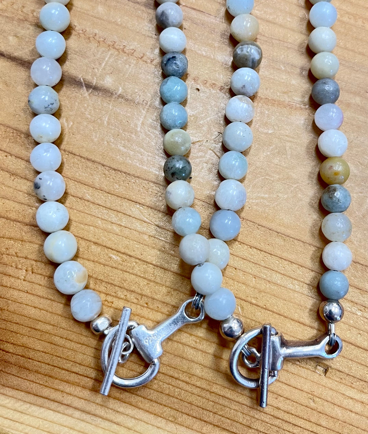 Sterling Dee Bit - Toggle  - Amazonite
