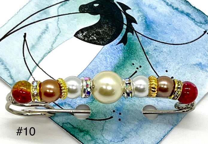 Handmade Stock Pins - 2.75" Bronze