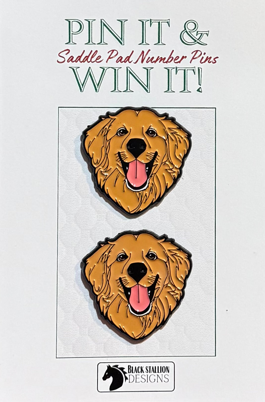 Pin It & Win It Saddle Pad Number Pins