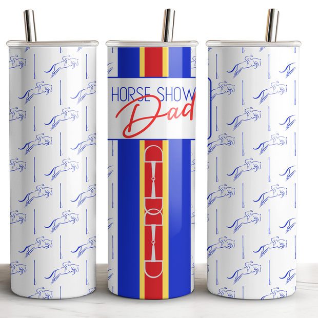 Black Stallion Design - Show Mom & Dad Drink Tumblers